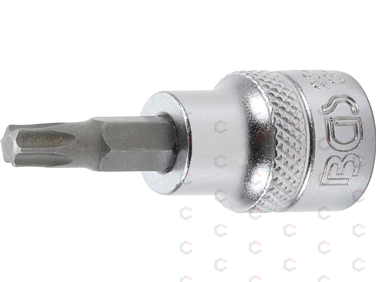 Antgalis įpresuotas į galvutę | 10 mm (3/8") | T-Star (Torx) T25 (2543) Antgalis įpresuotas į galvutę | 10 mm (3/8") | T-Star (Torx) T25 (2543)