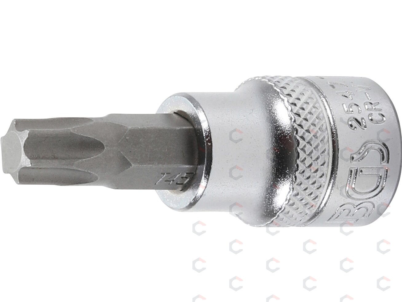 Antgalis įpresuotas į galvutę | 10 mm (3/8") | T-Star (Torx) T40 (2546)