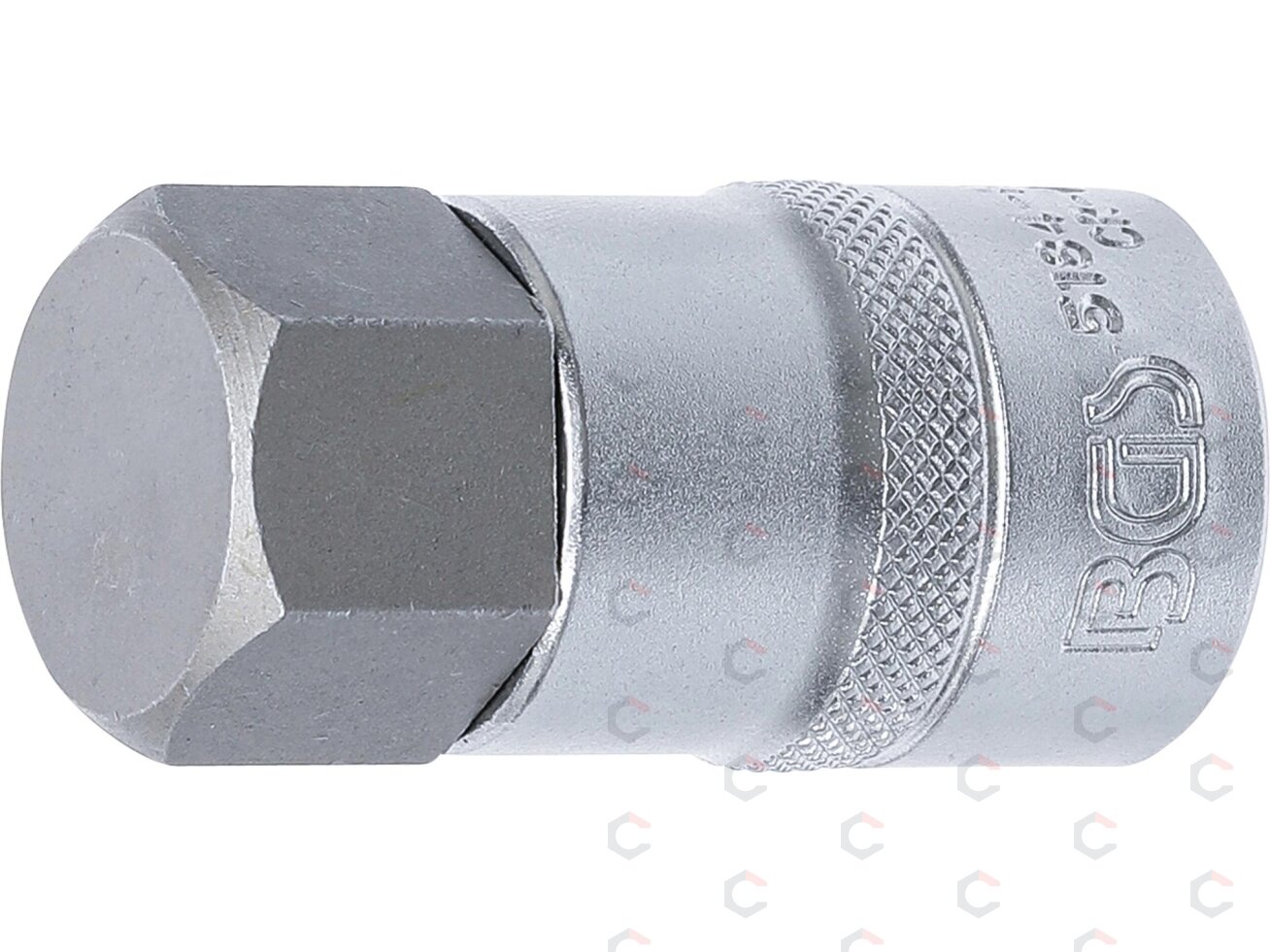 Antgalis įpresuotas į galvutę | 12,5 mm (1/2") | hex šešiakampis 24 mm (5184-H24)
