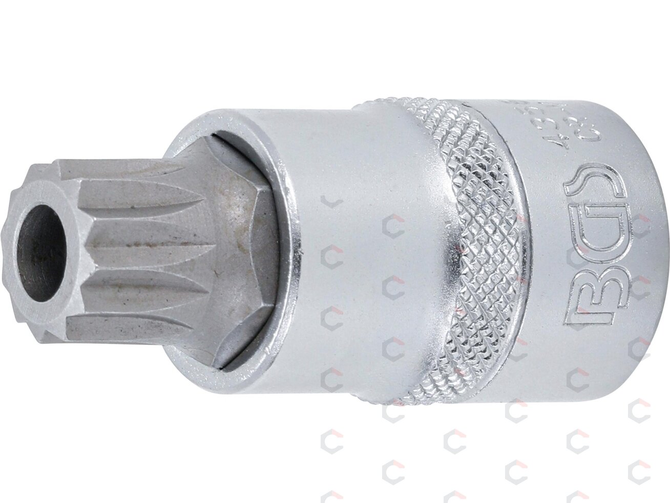 Antgalis įpresuotas į galvutę | 12,5 mm (1/2") | Spline su skyle (XZN) M16 (4356)