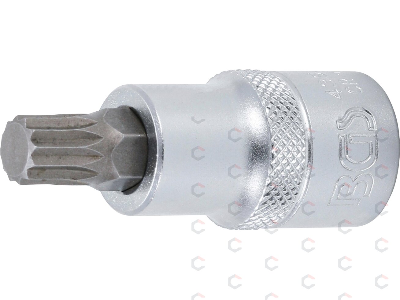 Antgalis įpresuotas į galvutę | 12,5 mm (1/2") | Spline (XZN) M10 (4353) Antgalis įpresuotas į galvutę | 12,5 mm (1/2") | Spline (XZN) M10 (4353)