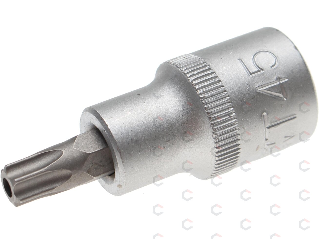 Antgalis įpresuotas į galvutę | 12,5 mm (1/2") | T-Star su skyle (Torx) T45 (4327) 2 Antgalis įpresuotas į galvutę | 12,5 mm (1/2") | T-Star su skyle (Torx) T45 (4327) 2
