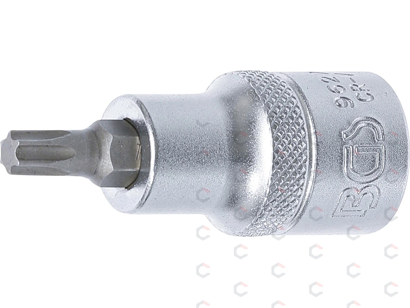 Antgalis įpresuotas į galvutę | 12,5 mm (1/2") | T-Star (Torx) T35 (9627) Antgalis įpresuotas į galvutę | 12,5 mm (1/2") | T-Star (Torx) T35 (9627)