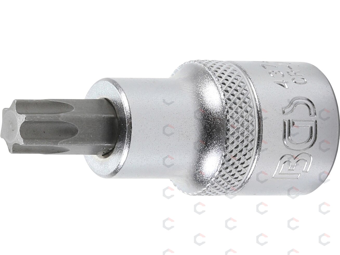 Antgalis įpresuotas į galvutę | 12.5 mm (1/2") | T-Star (Torx) T50 (4374) Antgalis įpresuotas į galvutę | 12.5 mm (1/2") | T-Star (Torx) T50 (4374)