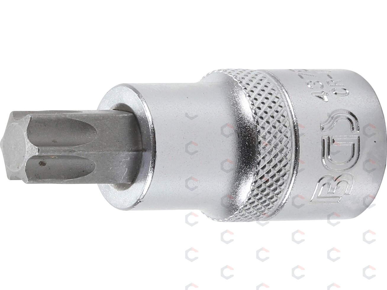 Antgalis įpresuotas į galvutę | 12,5 mm (1/2") | T-Star (Torx) T55 (4375) Antgalis įpresuotas į galvutę | 12,5 mm (1/2") | T-Star (Torx) T55 (4375)