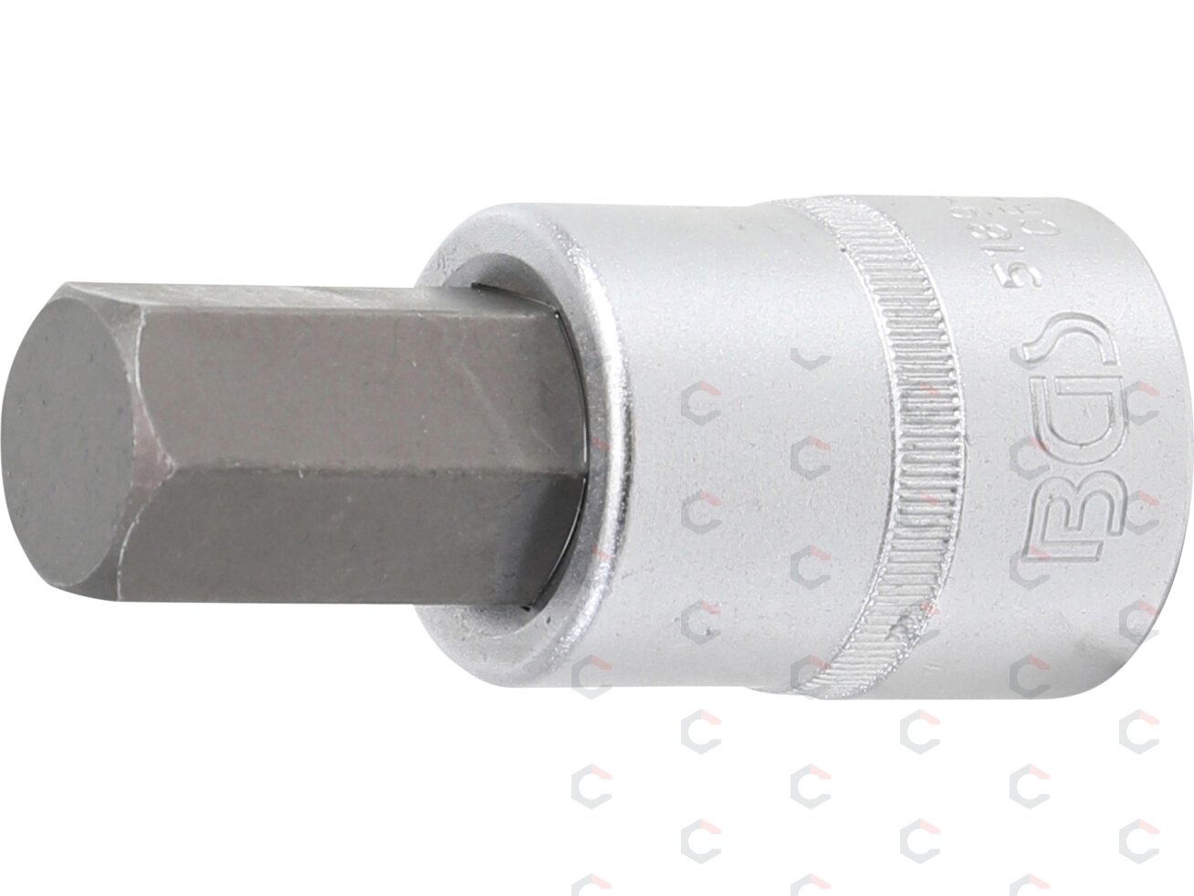 Antgalis įpresuotas į galvutę | 20 mm (3/4") | Hex šešiakampis 22 mm (5189-H22) Antgalis įpresuotas į galvutę | 20 mm (3/4") | Hex šešiakampis 22 mm (5189-H22)