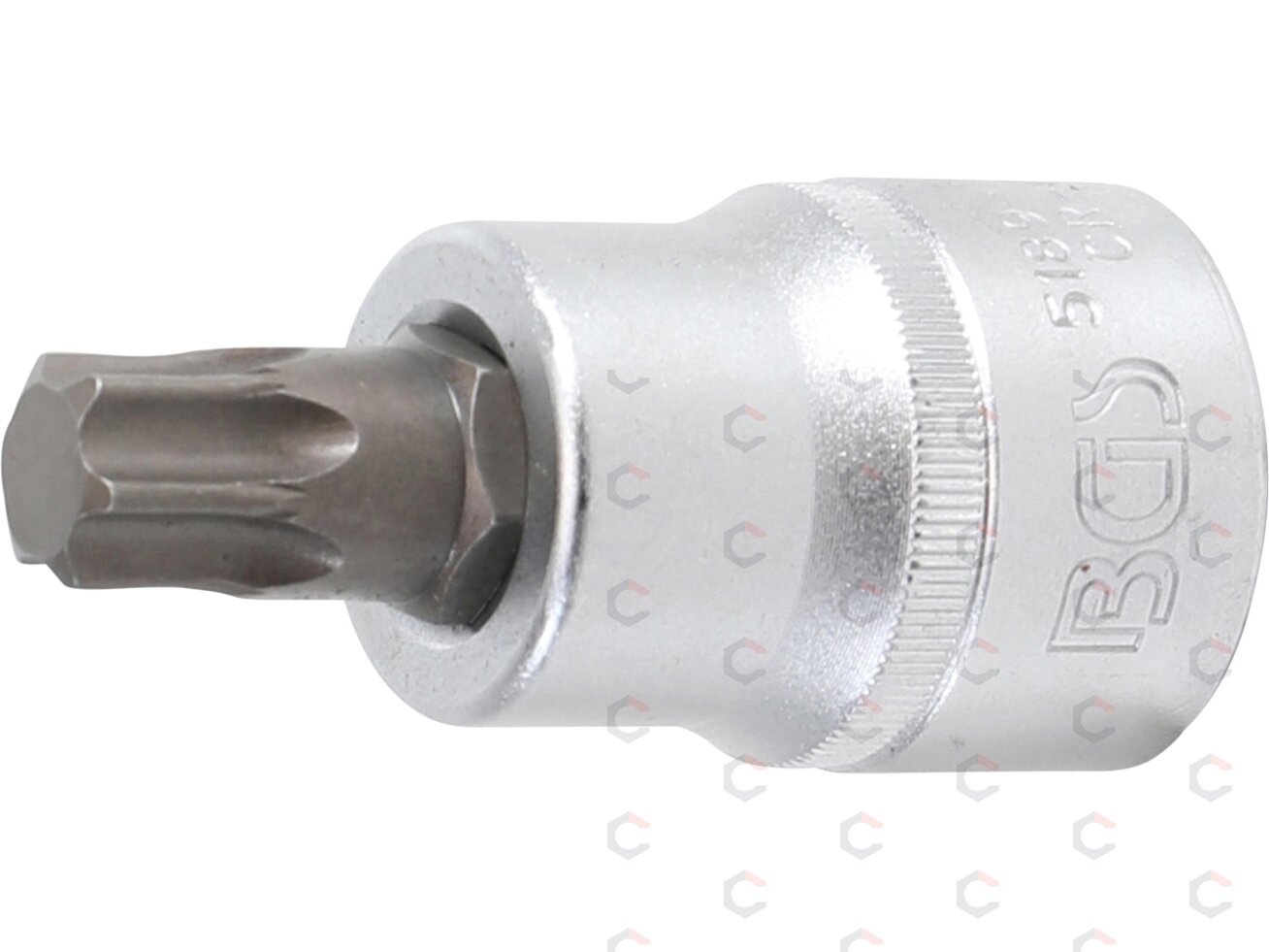 Antgalis įpresuotas į galvutę | 20 mm (3/4") | T-Star (Torx) T70 (5189-T70) Antgalis įpresuotas į galvutę | 20 mm (3/4") | T-Star (Torx) T70 (5189-T70)