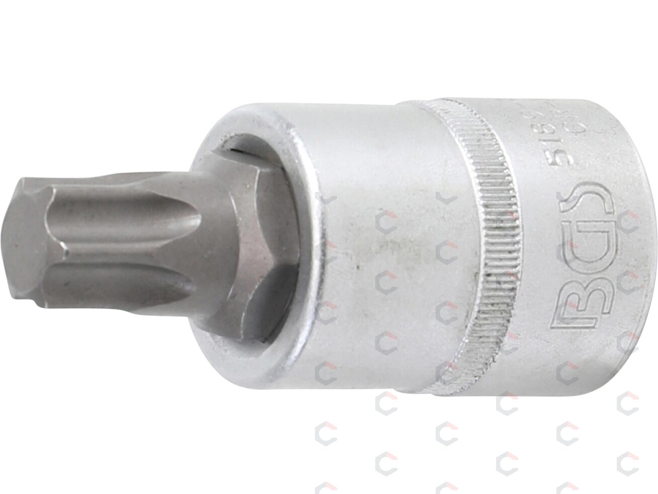 Antgalis įpresuotas į galvutę | 20 mm (3/4") | T-Star (Torx) T80 (5189-T80) Antgalis įpresuotas į galvutę | 20 mm (3/4") | T-Star (Torx) T80 (5189-T80)