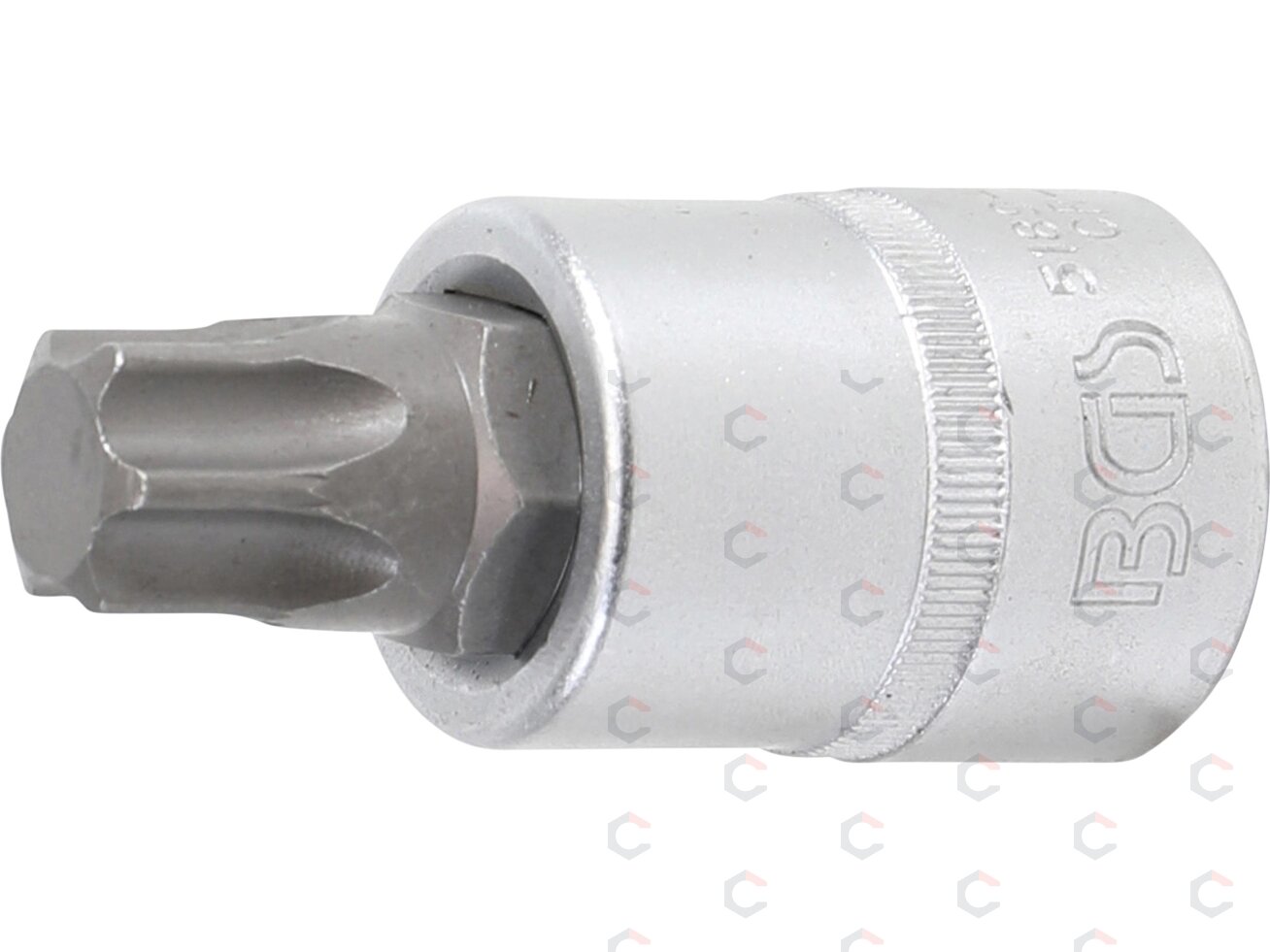 Antgalis įpresuotas į galvutę | 20 mm (3/4") | T-Star (Torx) T90 (5189-T90) Antgalis įpresuotas į galvutę | 20 mm (3/4") | T-Star (Torx) T90 (5189-T90)