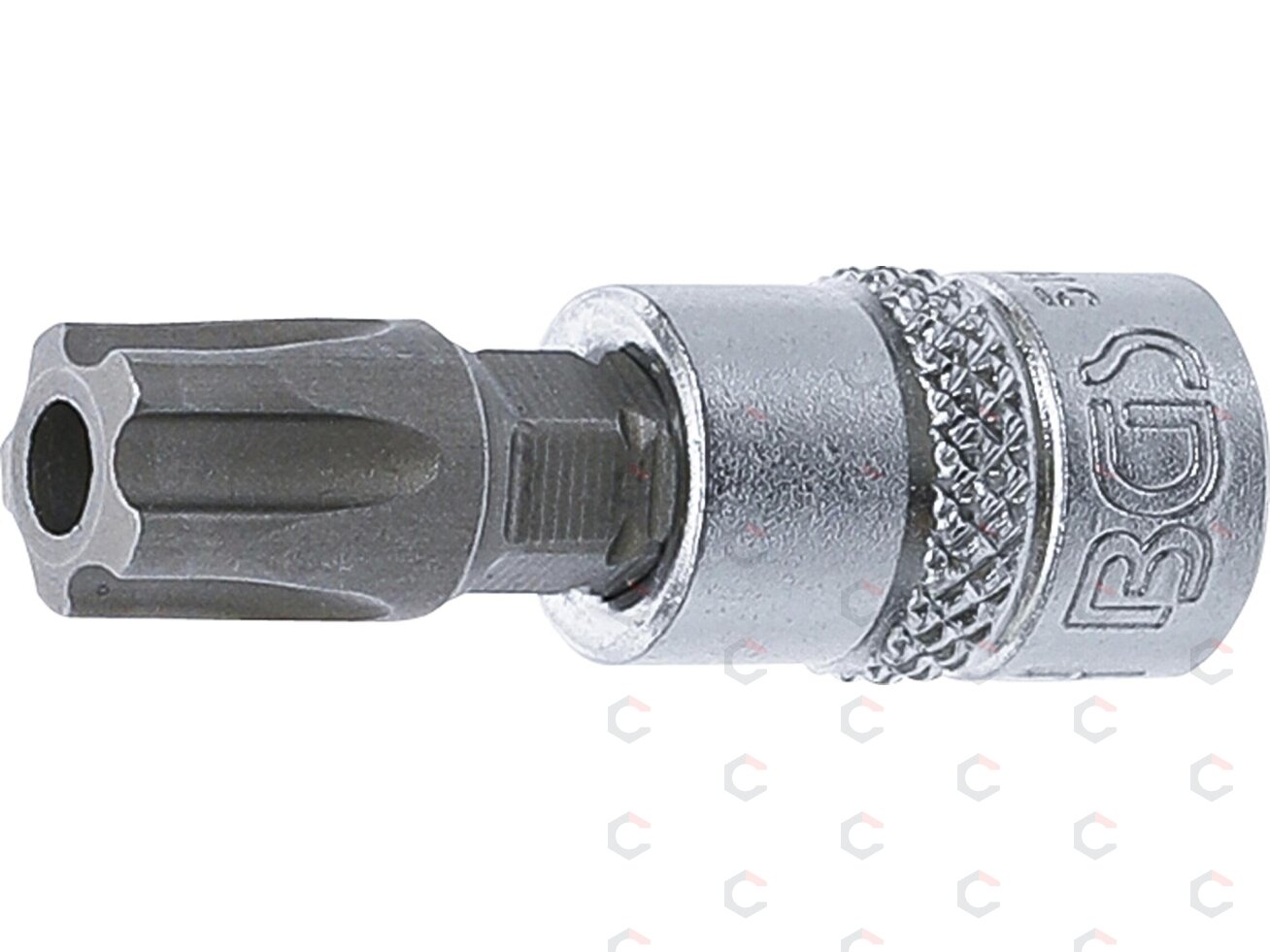 Antgalis įpresuotas į galvutę 5 kampų | 6.3 mm (1/4") | T-Star su skyle (Torx) TS50 (5184-TS50) Antgalis įpresuotas į galvutę 5 kampų | 6.3 mm (1/4") | T-Star su skyle (Torx) TS50 (5184-TS50)