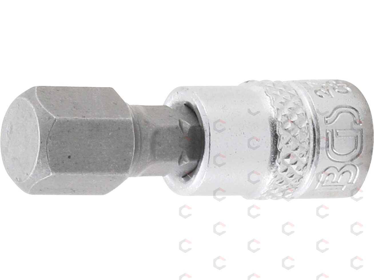 Antgalis įpresuotas į galvutę | 6.3 mm (1/4") | hex šešiakampis 3/8" (2748) Antgalis įpresuotas į galvutę | 6.3 mm (1/4") | hex šešiakampis 3/8" (2748)