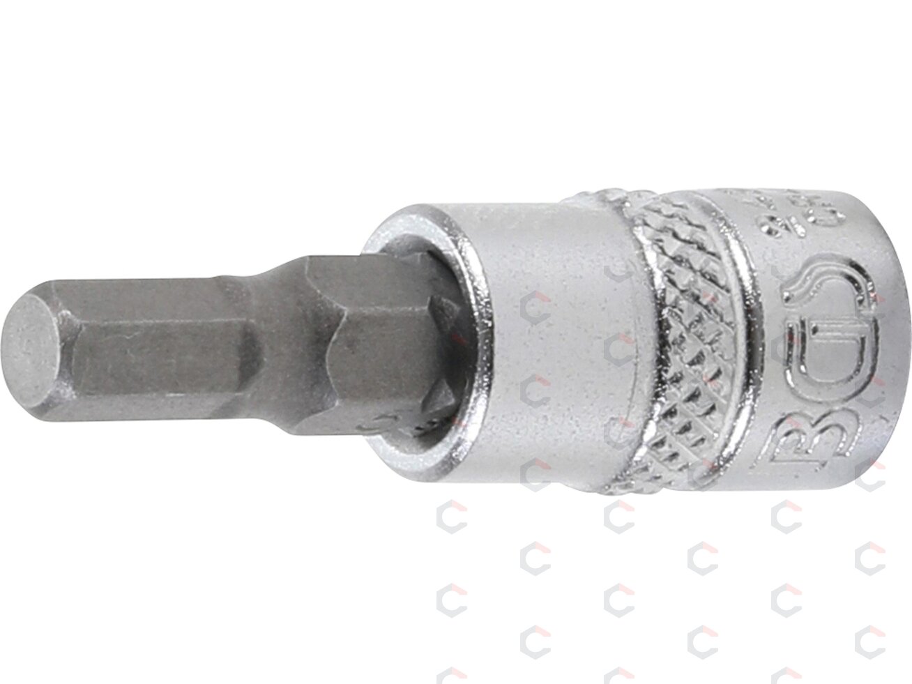 Antgalis įpresuotas į galvutę | 6,3 mm (1/4") | hex šešiakampis 5 mm (2499) Antgalis įpresuotas į galvutę | 6,3 mm (1/4") | hex šešiakampis 5 mm (2499)