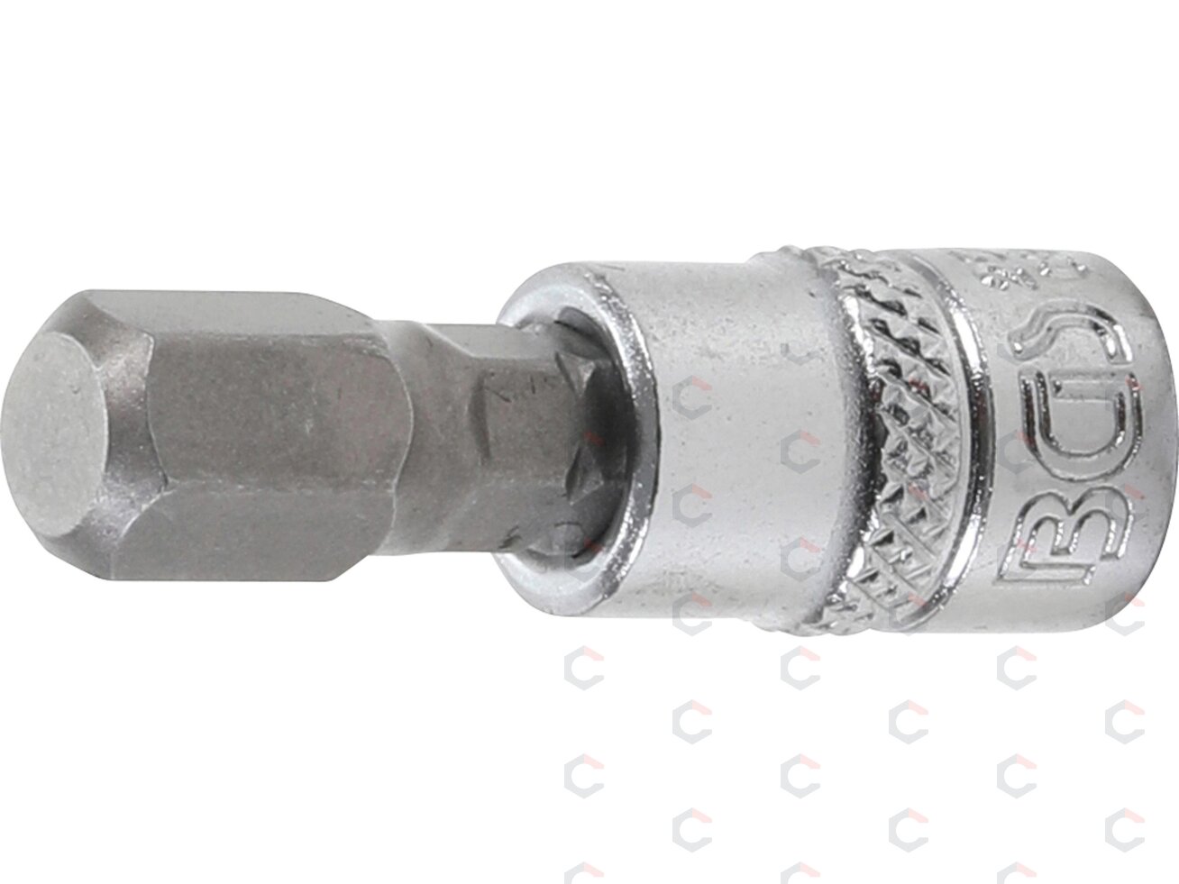 Antgalis įpresuotas į galvutę | 6,3 mm (1/4") | hex šešiakampis 8 mm (2502) Antgalis įpresuotas į galvutę | 6,3 mm (1/4") | hex šešiakampis 8 mm (2502)