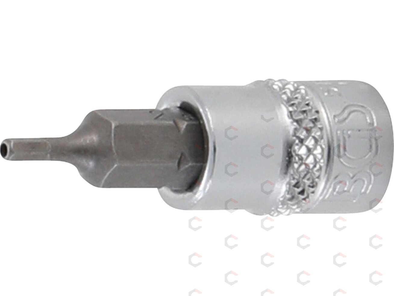 Antgalis įpresuotas į galvutę | 6,3 mm (1/4") | hex šešiakampis su skyle 2 mm (5156-2) Antgalis įpresuotas į galvutę | 6,3 mm (1/4") | hex šešiakampis su skyle 2 mm (5156-2)