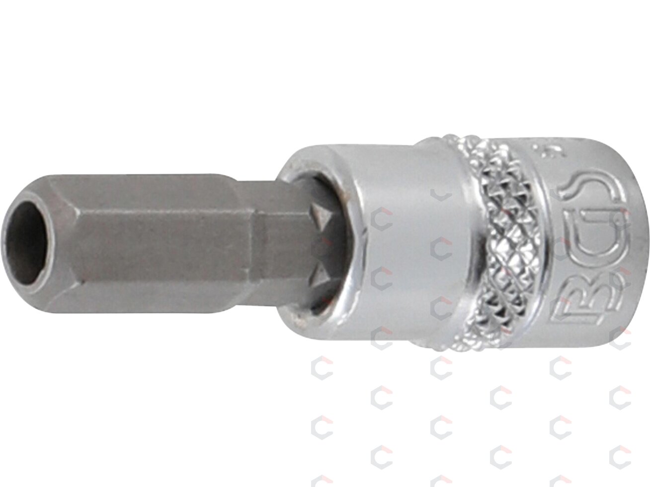 Antgalis įpresuotas į galvutę | 6,3 mm (1/4") | hex šešiakampis su skyle 7 mm (5156-7) Antgalis įpresuotas į galvutę | 6,3 mm (1/4") | hex šešiakampis su skyle 7 mm (5156-7)