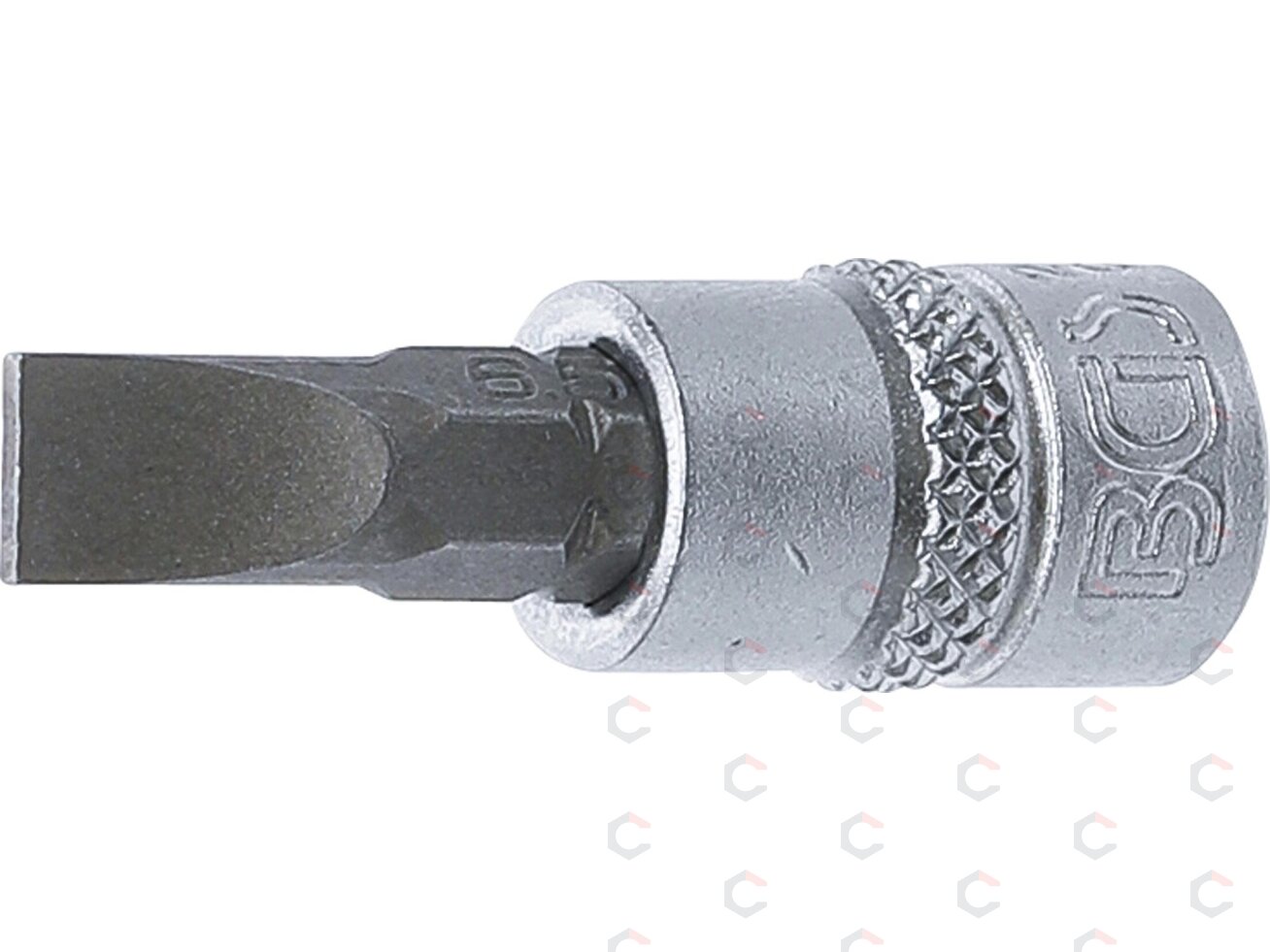 Antgalis įpresuotas į galvutę | 6,3 mm (1/4") | Plokščias SL 6,5 mm (2495) Antgalis įpresuotas į galvutę | 6,3 mm (1/4") | Plokščias SL 6,5 mm (2495)