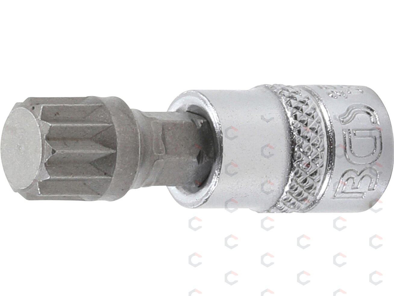 Antgalis įpresuotas į galvutę | 6.3 mm (1/4") | Spline (XZN) M10 (2506) Antgalis įpresuotas į galvutę | 6.3 mm (1/4") | Spline (XZN) M10 (2506)