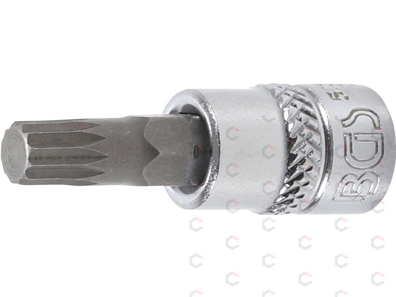Antgalis įpresuotas į galvutę | 6.3 mm (1/4") | Spline (XZN) M6 (5105-M6) Antgalis įpresuotas į galvutę | 6.3 mm (1/4") | Spline (XZN) M6 (5105-M6)