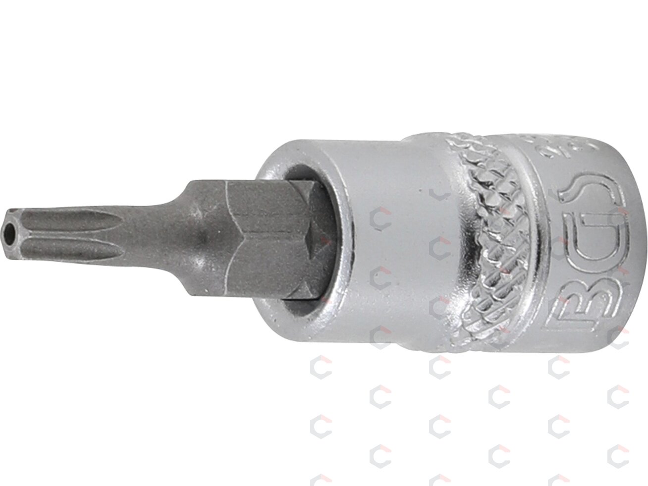 Antgalis įpresuotas į galvutę | 6.3 mm (1/4") | T-star su skyle (Torx) T15 (2358) Antgalis įpresuotas į galvutę | 6.3 mm (1/4") | T-star su skyle (Torx) T15 (2358)