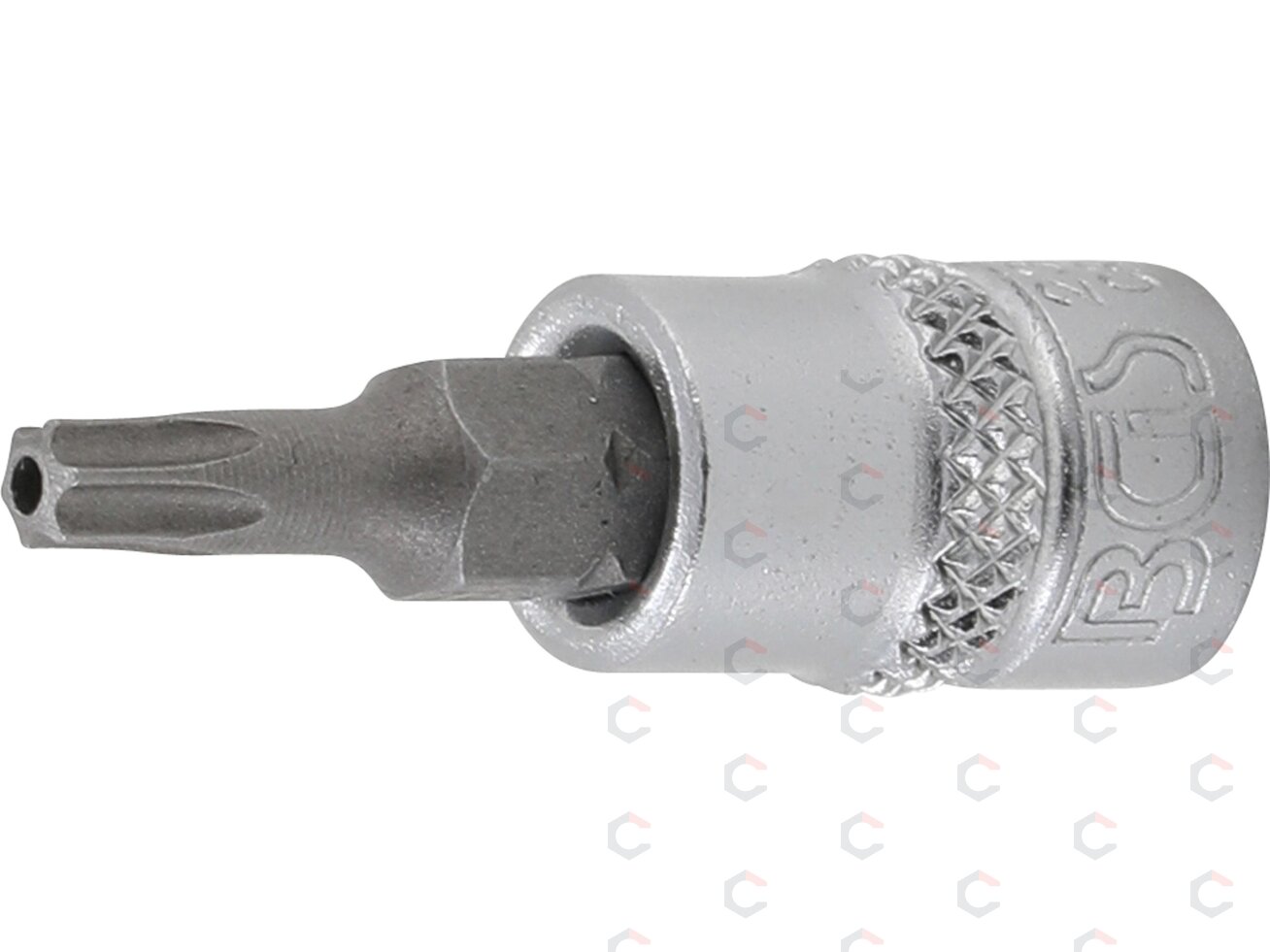 Antgalis įpresuotas į galvutę | 6.3 mm (1/4") | T-star su skyle (Torx) T20 (2359) Antgalis įpresuotas į galvutę | 6.3 mm (1/4") | T-star su skyle (Torx) T20 (2359)