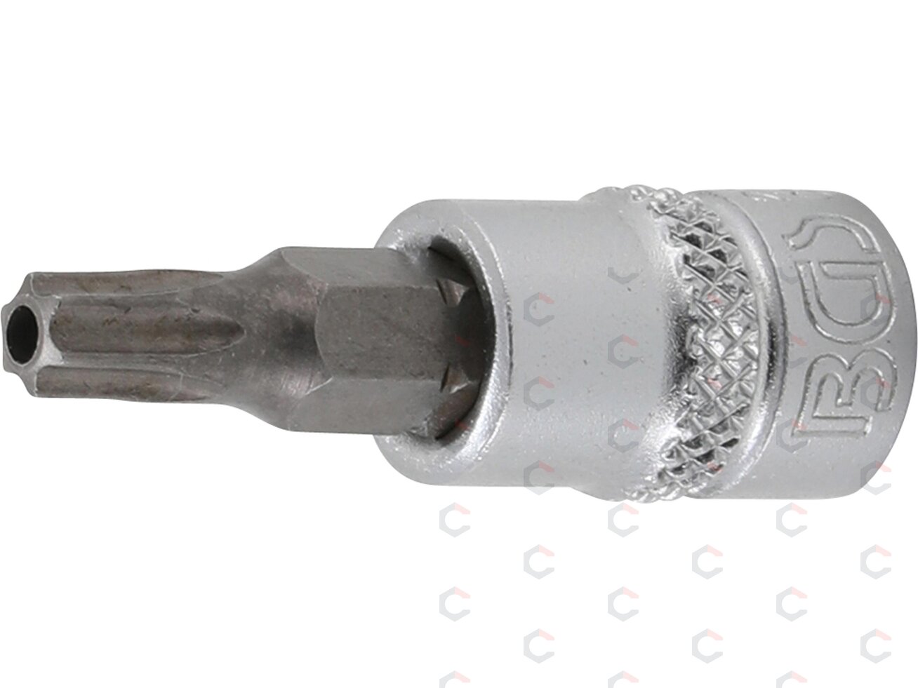 Antgalis įpresuotas į galvutę | 6.3 mm (1/4") | T-star su skyle (Torx) T27 (2361) Antgalis įpresuotas į galvutę | 6.3 mm (1/4") | T-star su skyle (Torx) T27 (2361)