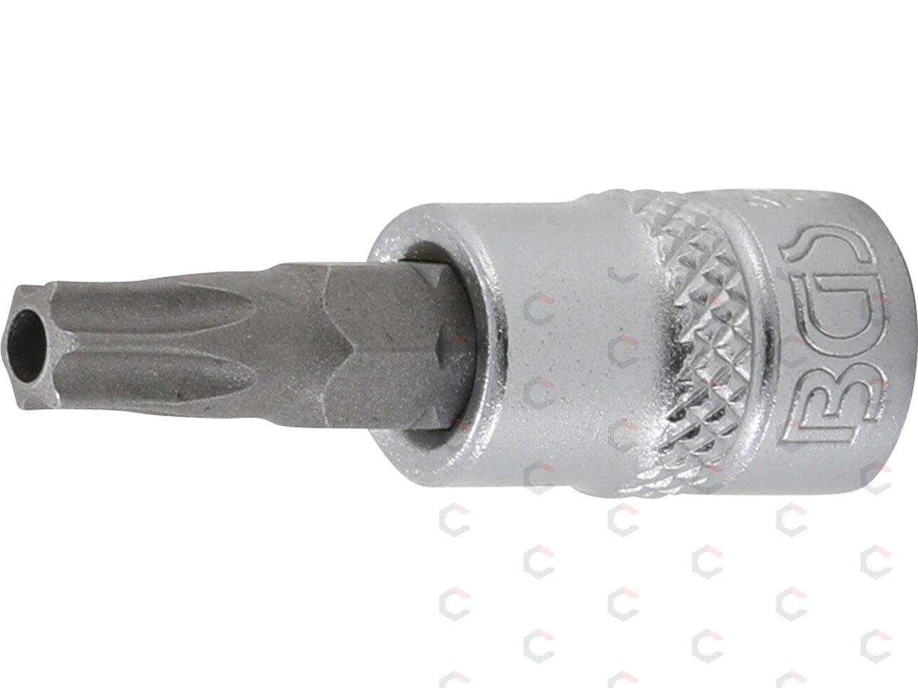 Antgalis įpresuotas į galvutę | 6,3 mm (1/4") | T-Star su skyle (Torx) T30 (2362) Antgalis įpresuotas į galvutę | 6,3 mm (1/4") | T-Star su skyle (Torx) T30 (2362)