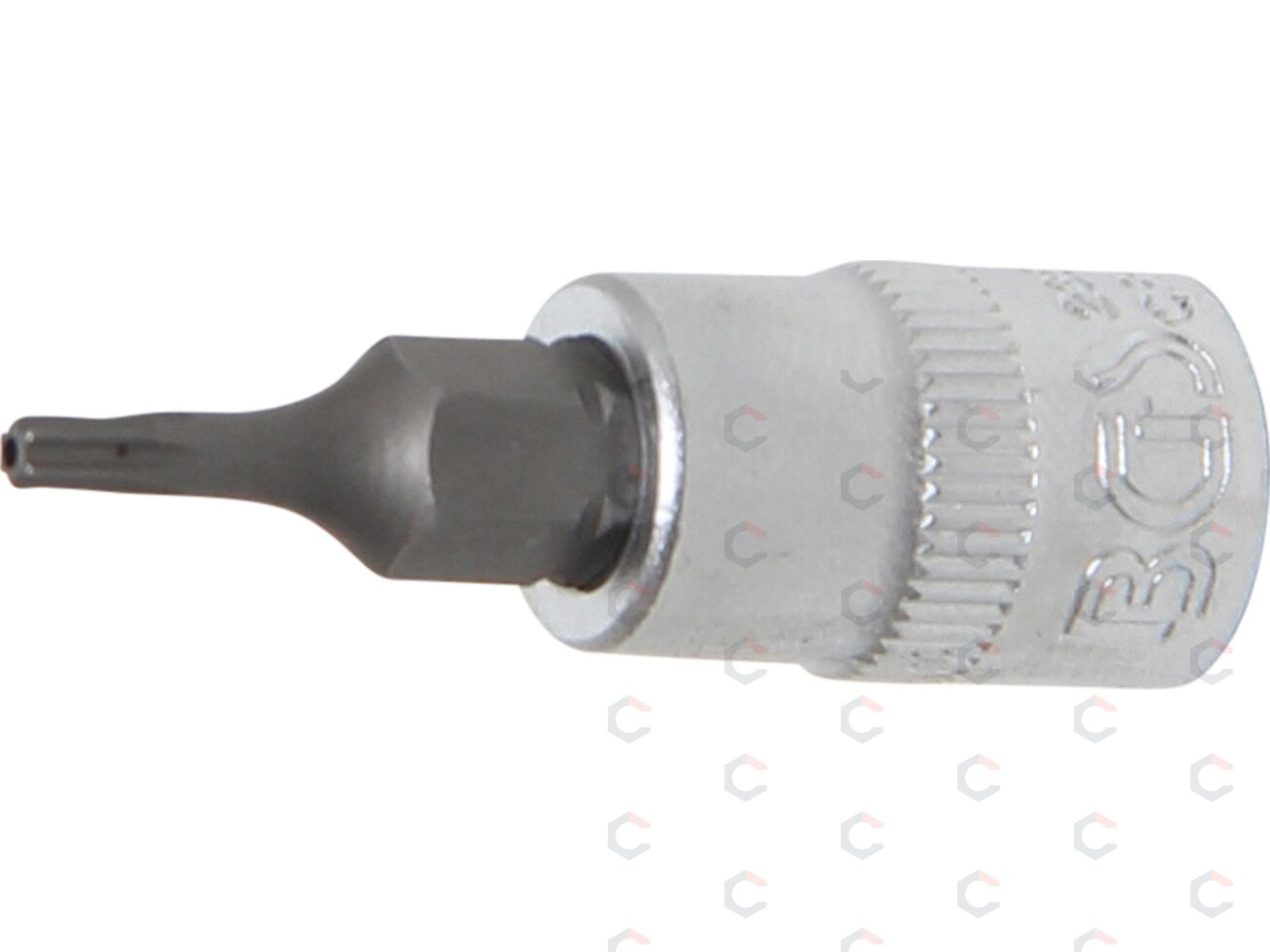 Antgalis įpresuotas į galvutę | 6.3 mm (1/4") | T-Star su skyle (Torx) T8 (2356) Antgalis įpresuotas į galvutę | 6.3 mm (1/4") | T-Star su skyle (Torx) T8 (2356)