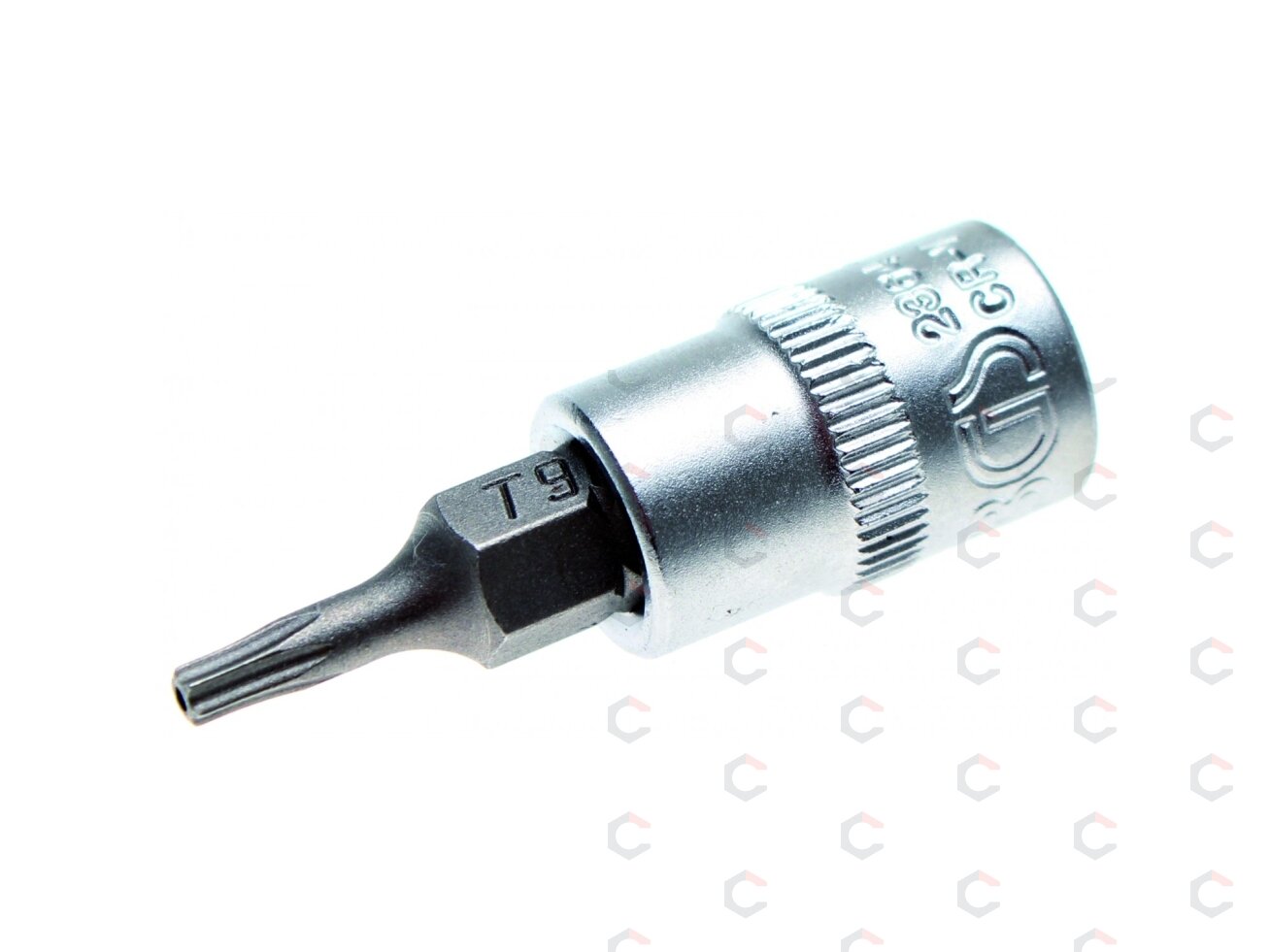 Antgalis įpresuotas į galvutę | 6.3 mm (1/4") | T-Star su skyle (Torx) T9 (2364) 1 Antgalis įpresuotas į galvutę | 6.3 mm (1/4") | T-Star su skyle (Torx) T9 (2364) 1