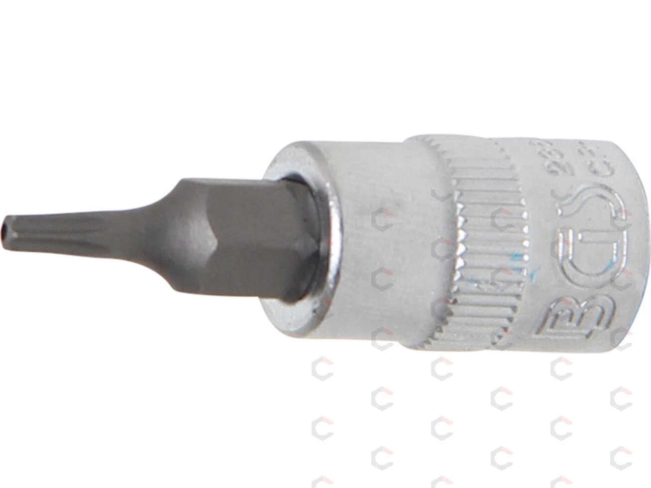 Antgalis įpresuotas į galvutę | 6.3 mm (1/4") | T-Star su skyle (Torx) T9 (2364) Antgalis įpresuotas į galvutę | 6.3 mm (1/4") | T-Star su skyle (Torx) T9 (2364)