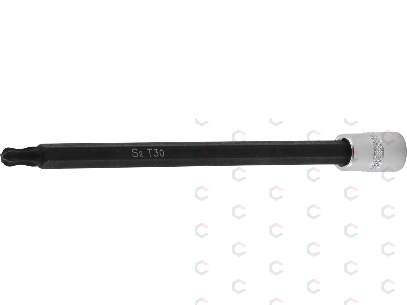 Antgalis įpresuotas į galvutę | 6.3 mm (1/4") | T-Star (Torx) T30 | šarnyrinis | 130 mm (8618-T30) Antgalis įpresuotas į galvutę | 6.3 mm (1/4") | T-Star (Torx) T30 | šarnyrinis | 130 mm (8618-T30)