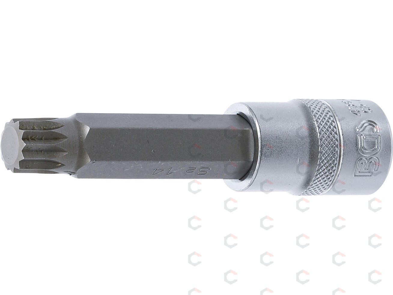 Antgalis įpresuotas į galvutę | ilgis 100 mm | 12,5 mm (1/2") | Spline (XZN) | M14 (4364) Antgalis įpresuotas į galvutę | ilgis 100 mm | 12,5 mm (1/2") | Spline (XZN) | M14 (4364)