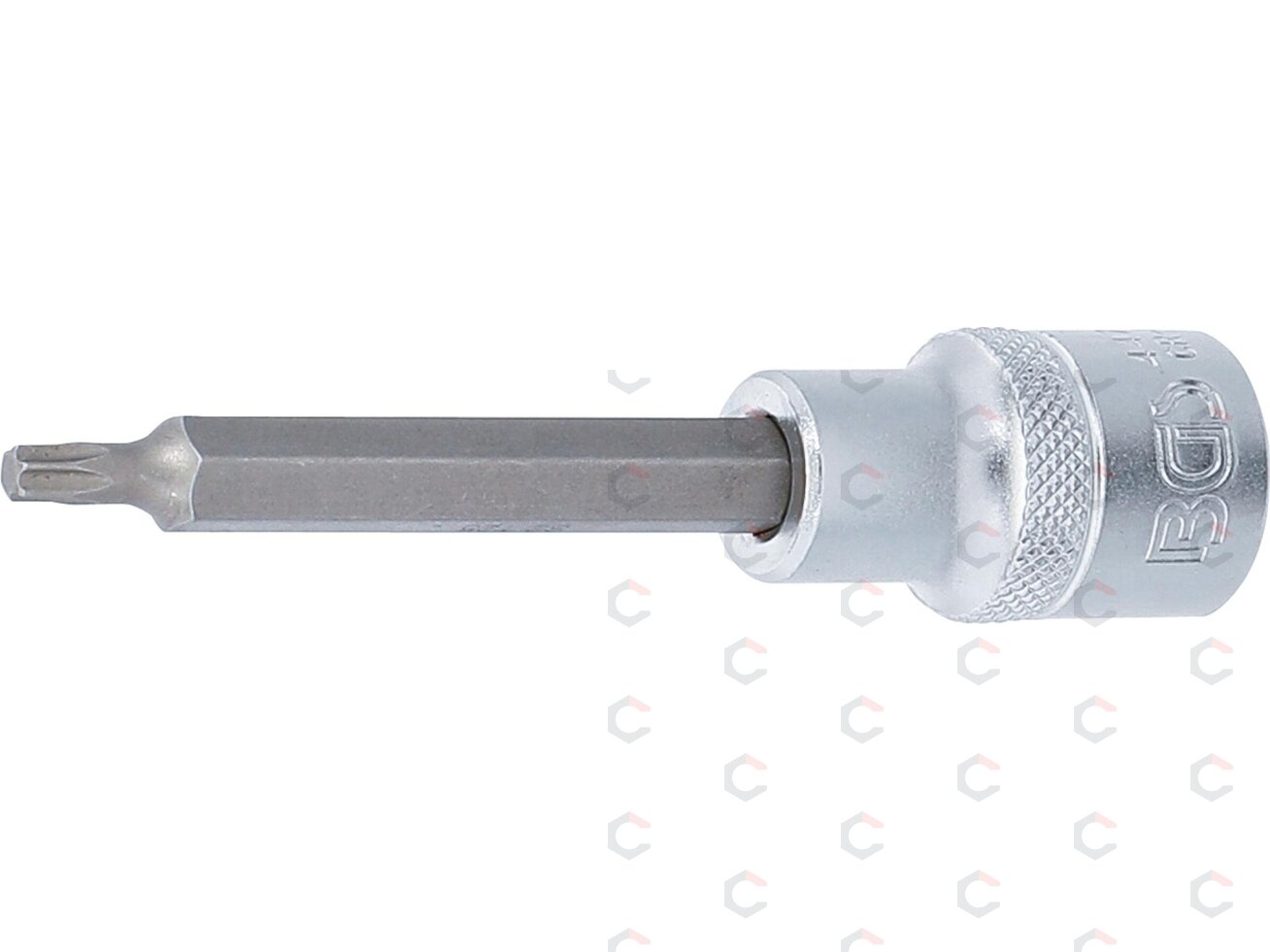 Antgalis įpresuotas į galvutę | ilgis 100 mm | 12,5 mm (1/2") | T-star (Torx) T25 (4470) Antgalis įpresuotas į galvutę | ilgis 100 mm | 12,5 mm (1/2") | T-star (Torx) T25 (4470)