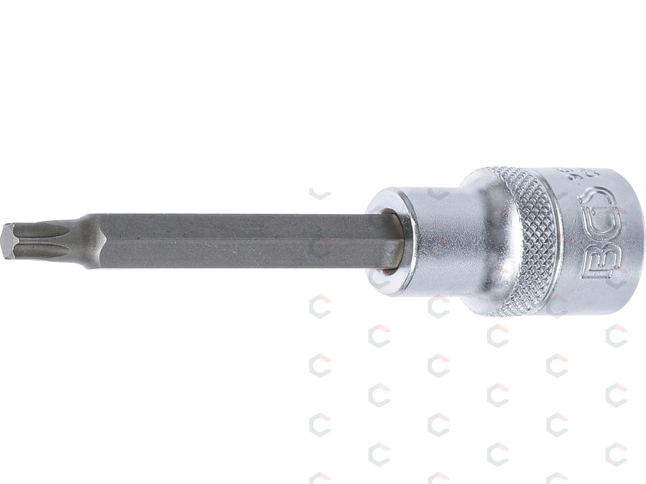 Antgalis įpresuotas į galvutę | ilgis 100 mm | 12,5 mm (1/2") | T-star (Torx) T35 (9628) Antgalis įpresuotas į galvutę | ilgis 100 mm | 12,5 mm (1/2") | T-star (Torx) T35 (9628)
