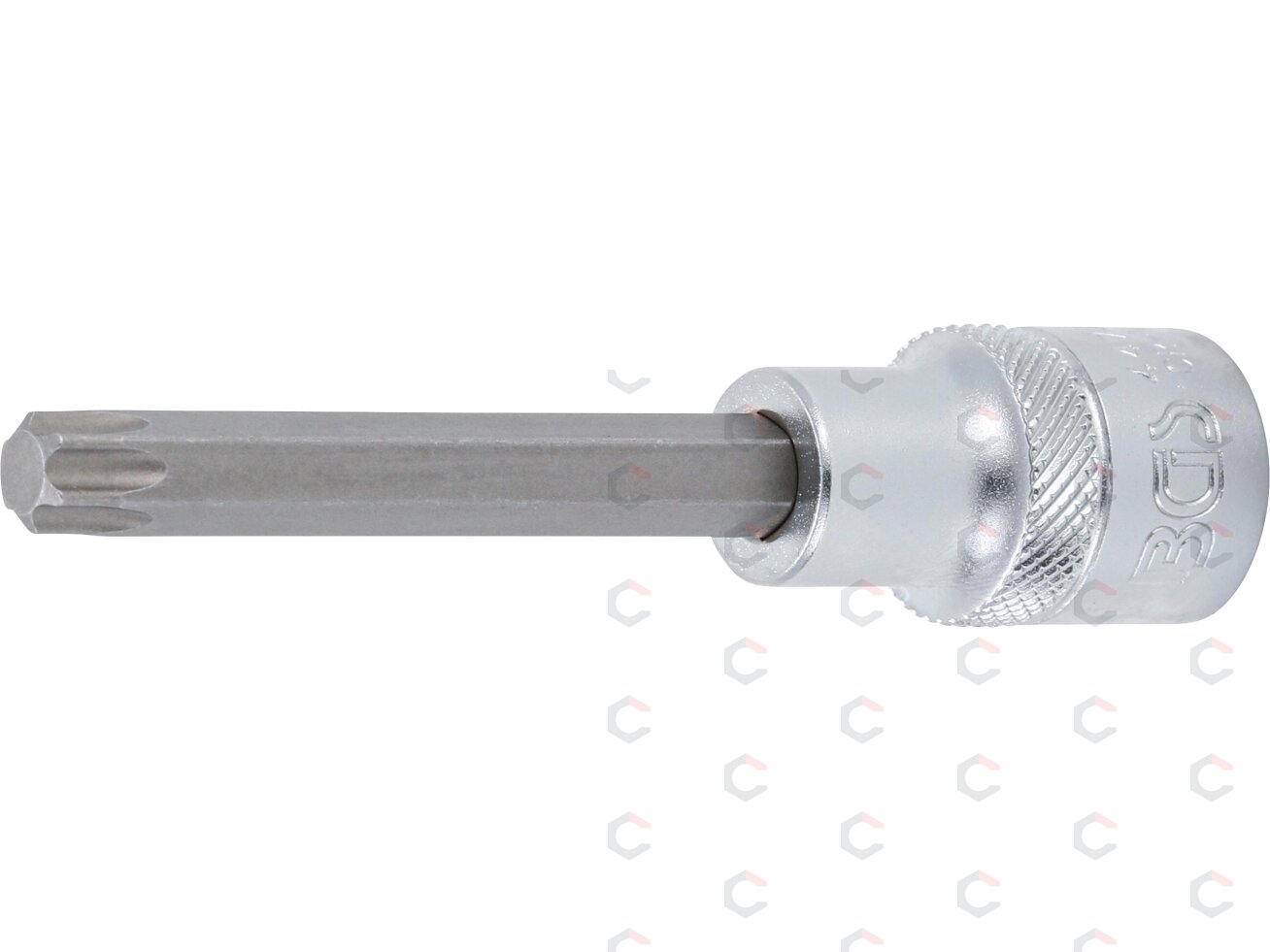 Antgalis įpresuotas į galvutę | ilgis 100 mm | 12,5 mm (1/2") | T-star (Torx) T50 (4474) Antgalis įpresuotas į galvutę | ilgis 100 mm | 12,5 mm (1/2") | T-star (Torx) T50 (4474)