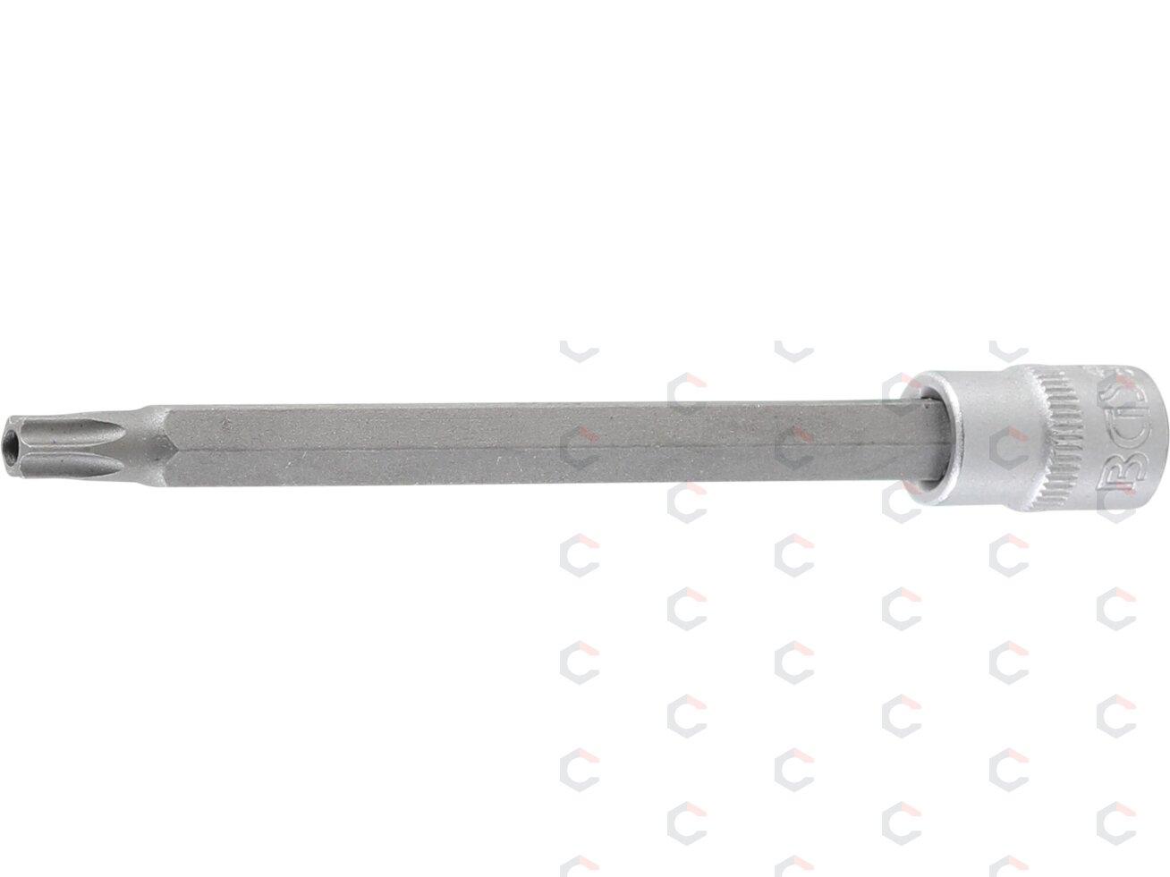 Antgalis įpresuotas į galvutę | ilgis 100 mm | 6.3 mm (1/4") | T-Star su skyle (Torx ) T30 (4203) 2 Antgalis įpresuotas į galvutę | ilgis 100 mm | 6.3 mm (1/4") | T-Star su skyle (Torx ) T30 (4203) 2