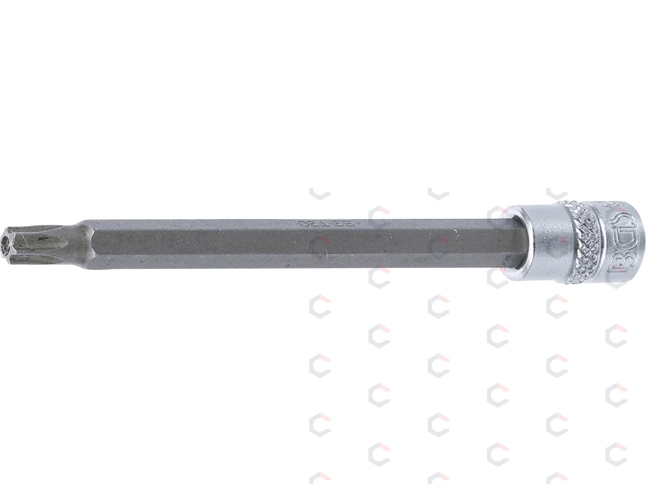 Antgalis įpresuotas į galvutę | ilgis 100 mm | 6.3 mm (1/4") | T-Star su skyle (Torx ) T30 (4203) Antgalis įpresuotas į galvutę | ilgis 100 mm | 6.3 mm (1/4") | T-Star su skyle (Torx ) T30 (4203)
