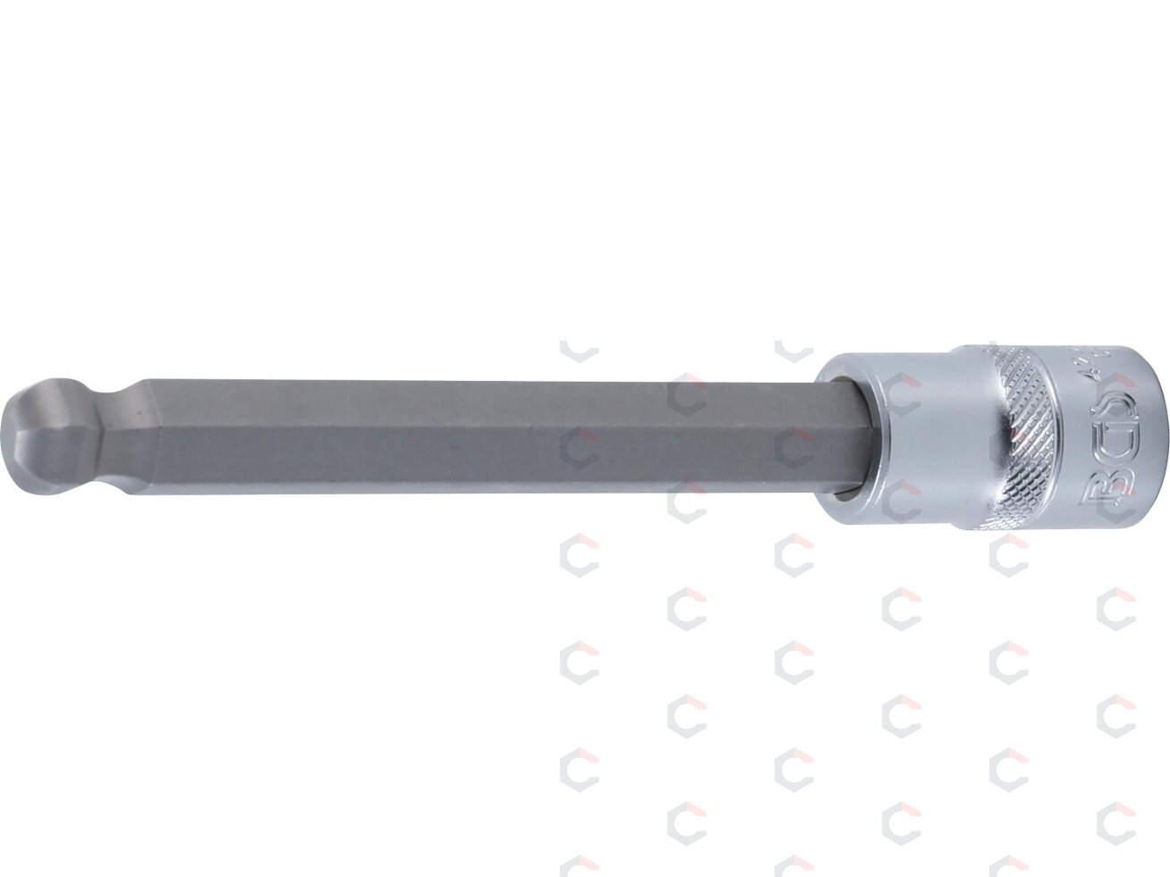 Antgalis įpresuotas į galvutę | ilgis 140 mm | 12,5 mm (1/2") | šešiakampis su šarnyru 12 mm (4258-12) Antgalis įpresuotas į galvutę | ilgis 140 mm | 12,5 mm (1/2") | šešiakampis su šarnyru 12 mm (4258-12)
