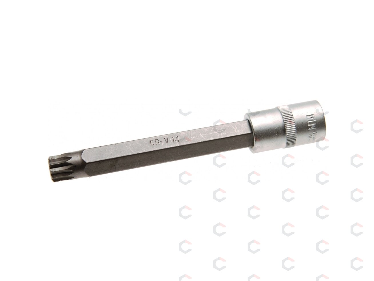 Antgalis įpresuotas į galvutę | ilgis 140 mm | 12,5 mm (1/2") | Spline (XZN) | M14 (5184-M14) 1 Antgalis įpresuotas į galvutę | ilgis 140 mm | 12,5 mm (1/2") | Spline (XZN) | M14 (5184-M14) 1