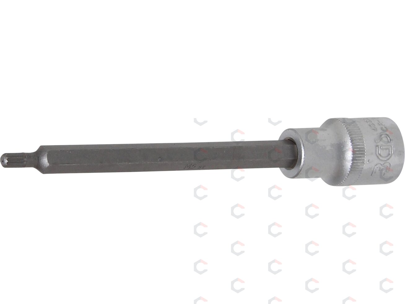 Antgalis įpresuotas į galvutę | ilgis 140 mm | 12,5 mm (1/2") | Spline (XZN) | M5 (4330) Antgalis įpresuotas į galvutę | ilgis 140 mm | 12,5 mm (1/2") | Spline (XZN) | M5 (4330)
