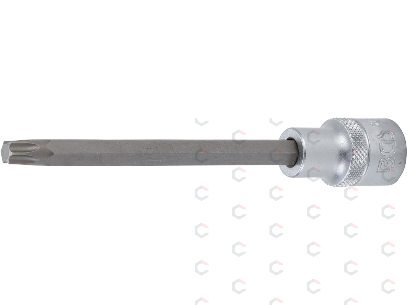 Antgalis įpresuotas į galvutę | ilgis 140 mm | 12,5 mm (1/2") | T-Star (Torx) T45 (5184-T45)