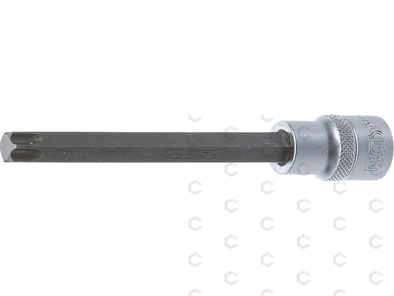 Antgalis įpresuotas į galvutę | ilgis 140 mm | 12,5 mm (1/2") | T-Star (Torx) T55 (5184-T55) Antgalis įpresuotas į galvutę | ilgis 140 mm | 12,5 mm (1/2") | T-Star (Torx) T55 (5184-T55)