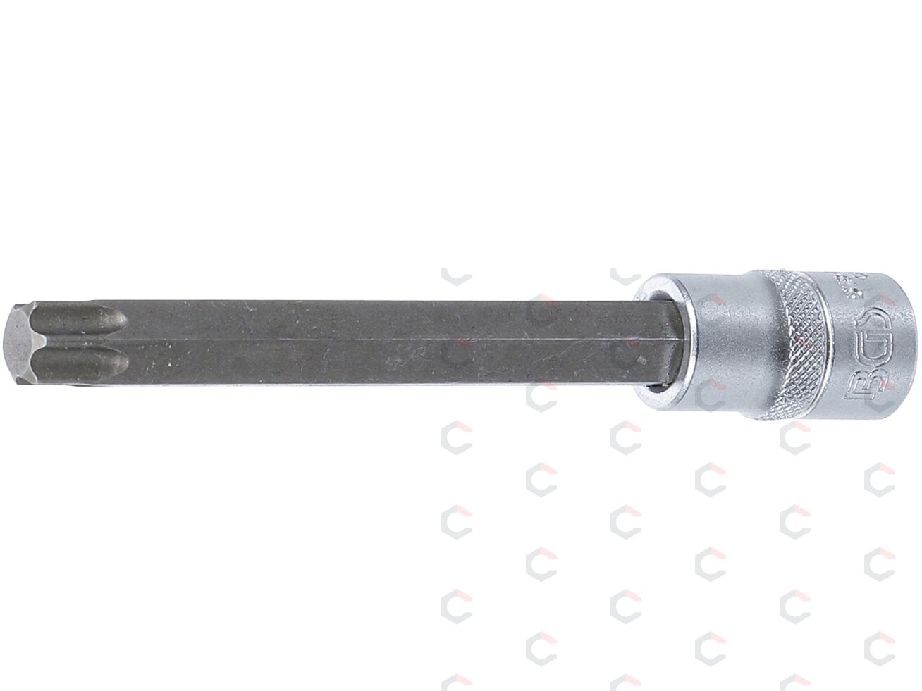 Antgalis įpresuotas į galvutę | ilgis 140 mm | 12,5 mm (1/2") | T-star (Torx) T60 (5184-T60)