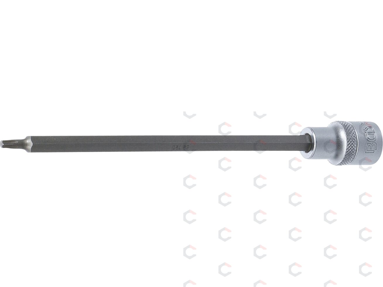 Antgalis įpresuotas į galvutę | ilgis 200 mm | 12,5 mm (1/2") | T-star (Torx) T25 (9365) Antgalis įpresuotas į galvutę | ilgis 200 mm | 12,5 mm (1/2") | T-star (Torx) T25 (9365)