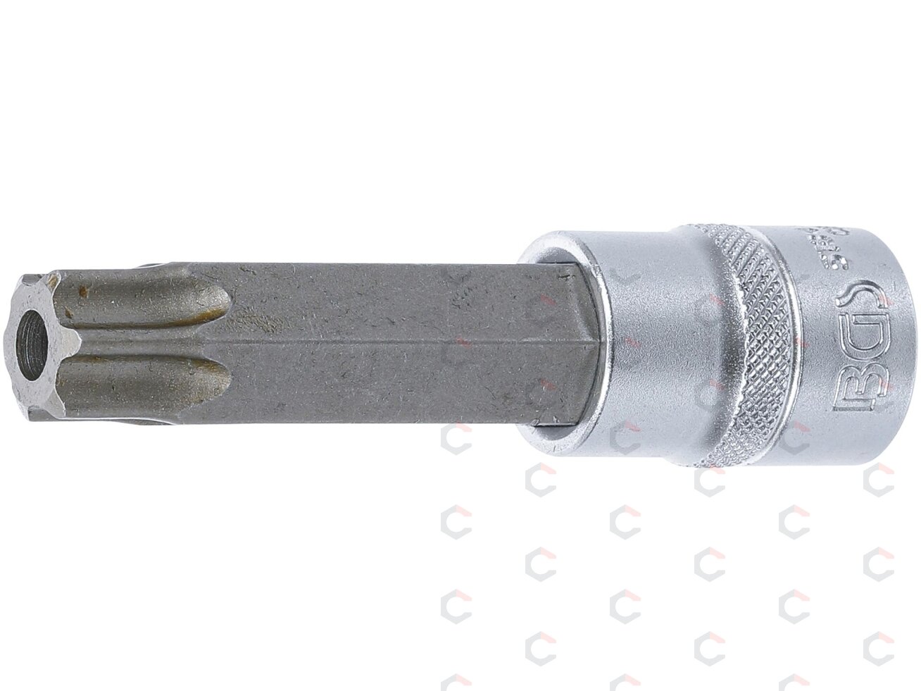 Antgalis įpresuotas į galvutę | lgis 100 mm | 12,5 mm (1/2") | T-Star su skyle (Torx) T80 (5184-TB80) Antgalis įpresuotas į galvutę | lgis 100 mm | 12,5 mm (1/2") | T-Star su skyle (Torx) T80 (5184-TB80)