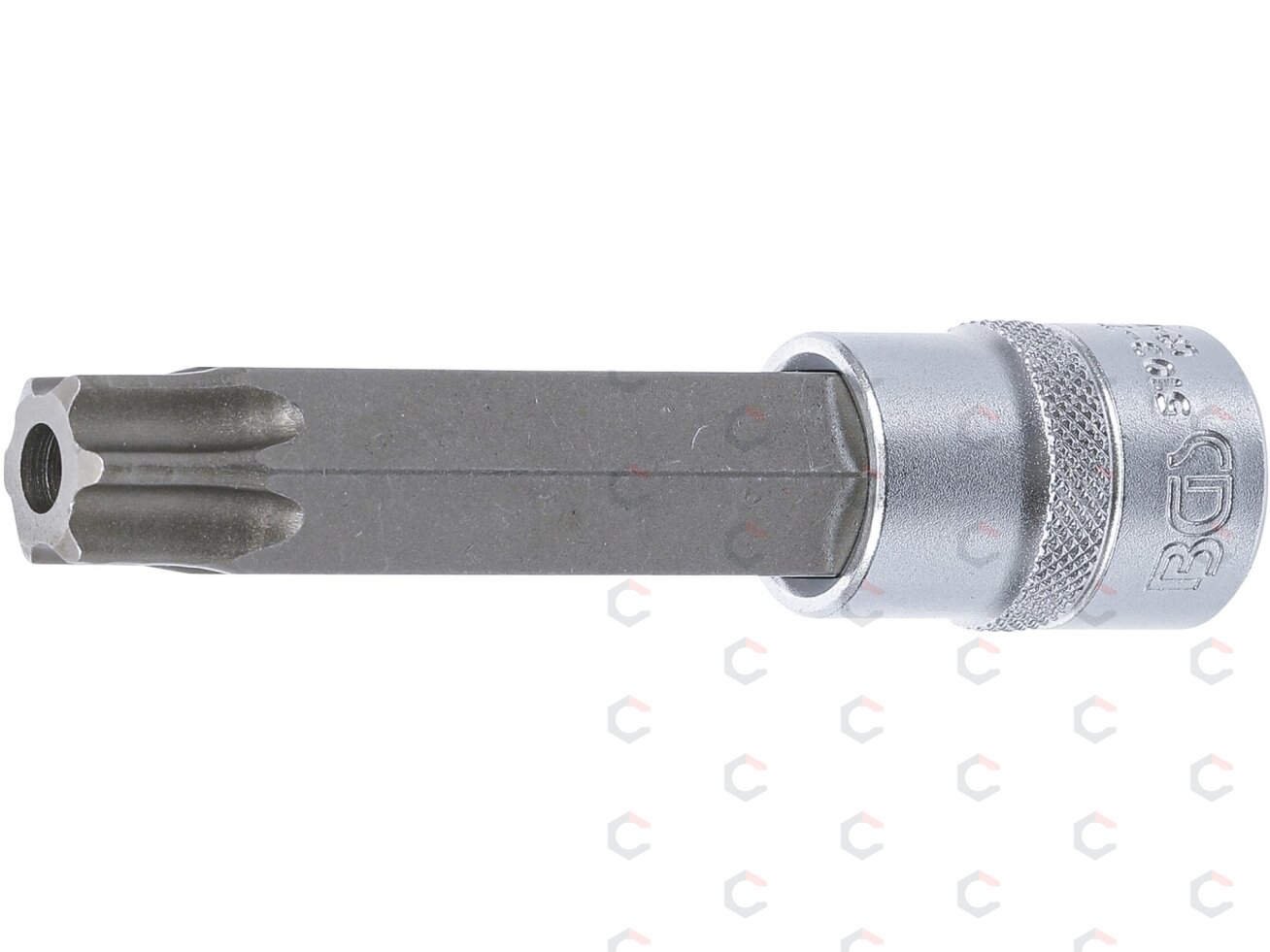 Antgalis įpresuotas į galvutę | lgis 110 mm | 12,5 mm (1/2") | T-Star su skyle (Torx) T80 (5103-TB80) Antgalis įpresuotas į galvutę | lgis 110 mm | 12,5 mm (1/2") | T-Star su skyle (Torx) T80 (5103-TB80)