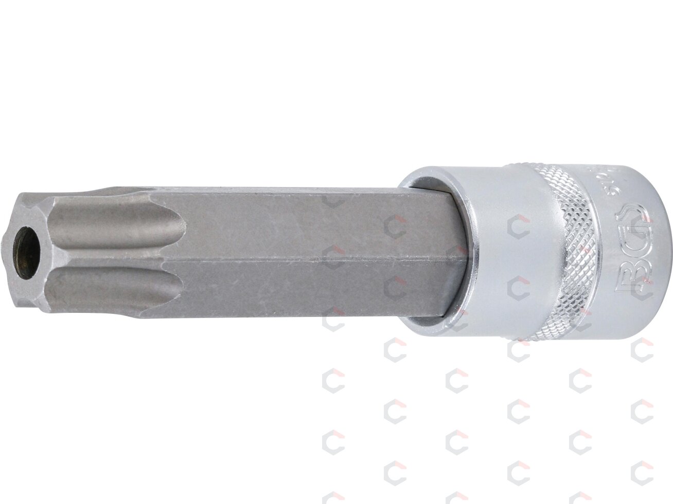 Antgalis įpresuotas į galvutę | lgis 110 mm | 12,5 mm (1/2") | T-Star su skyle (Torx) T90 (5103-TB90) Antgalis įpresuotas į galvutę | lgis 110 mm | 12,5 mm (1/2") | T-Star su skyle (Torx) T90 (5103-TB90)
