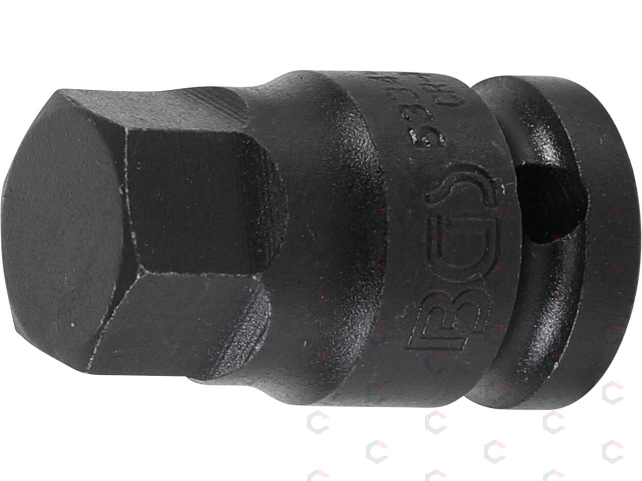 Antgalis smūginis | 12,5 mm (1/2") | Hex šešiakampis 19 mm (5334-H19)