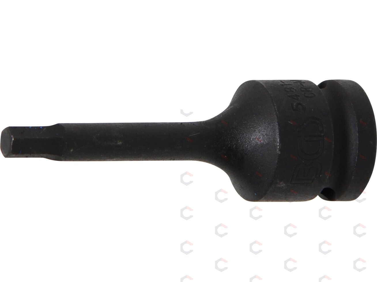 Antgalis smūginis | 12,5 mm (1/2") | hex šešiakampis 6 mm (5481-M6)