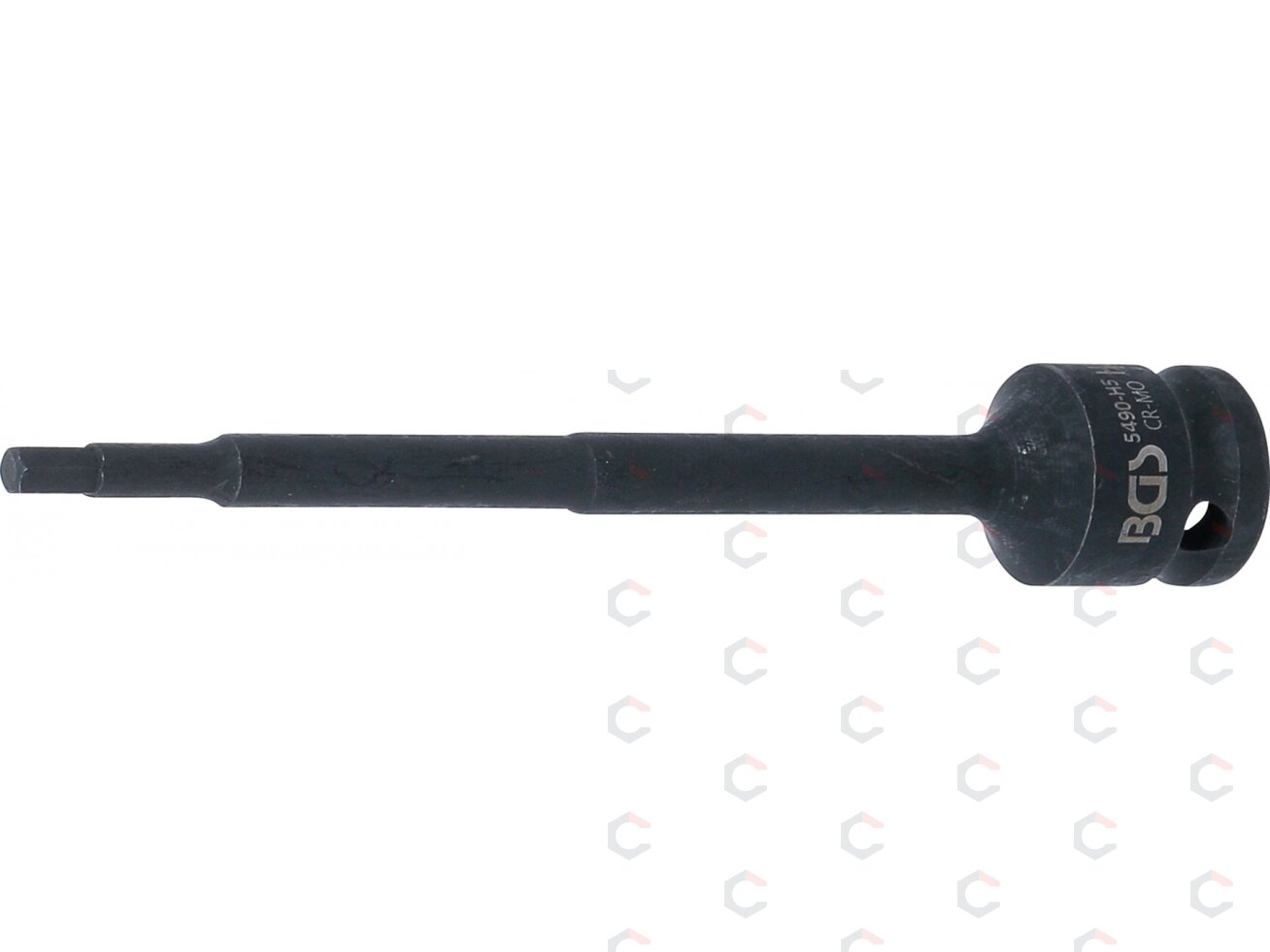 Antgalis smūginis | 150 mm ilgio | 12,5 mm (1/2") | Hex šešiakampis 5 mm (5490-H5) Antgalis smūginis | 150 mm ilgio | 12,5 mm (1/2") | Hex šešiakampis 5 mm (5490-H5)