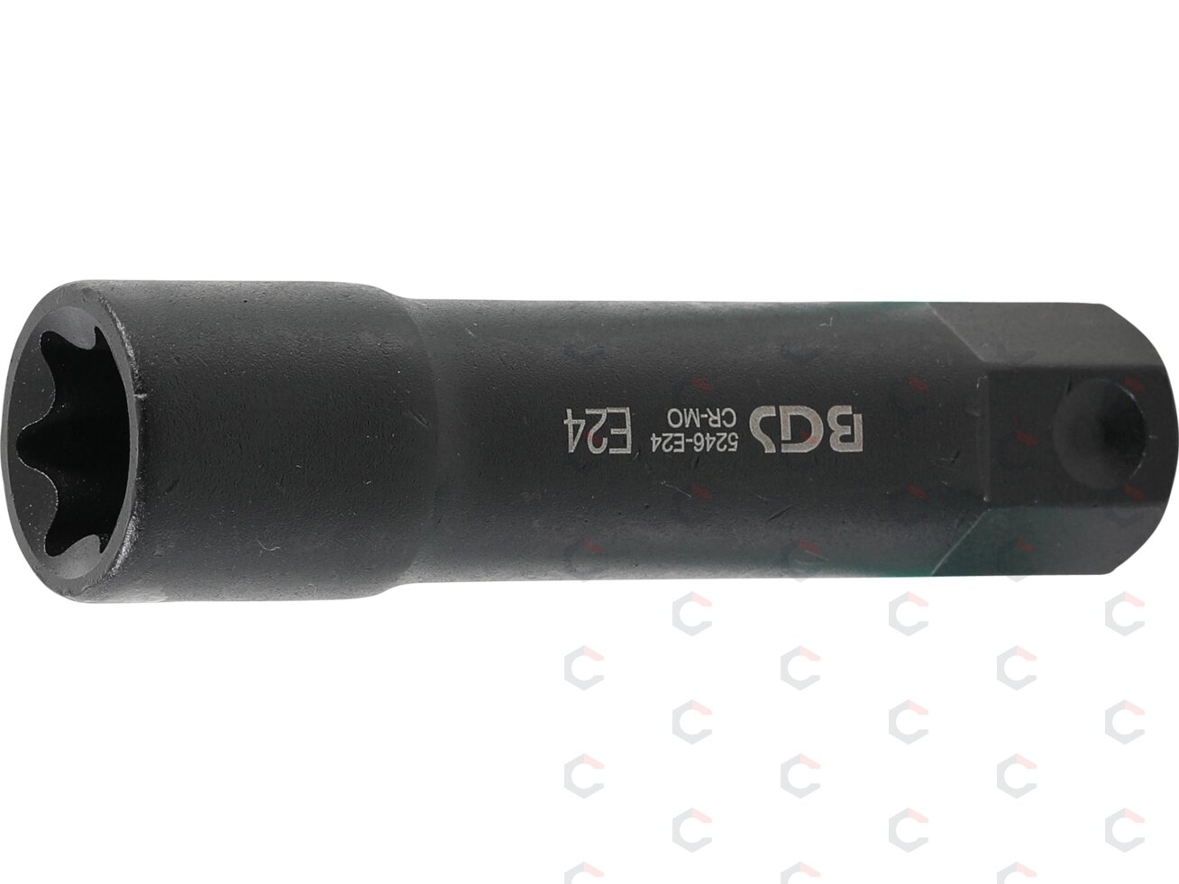 Antgalis smūginis / galvutė | ilgis 100 mm | 22 mm storio | E-tipas | E24 (5246-E24) Antgalis smūginis / galvutė | ilgis 100 mm | 22 mm storio | E-tipas | E24 (5246-E24)